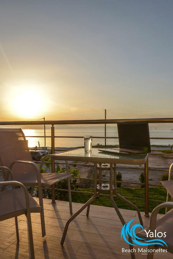 סקאלה סוטירוס Yalos Beach Maisonettes מראה חיצוני תמונה